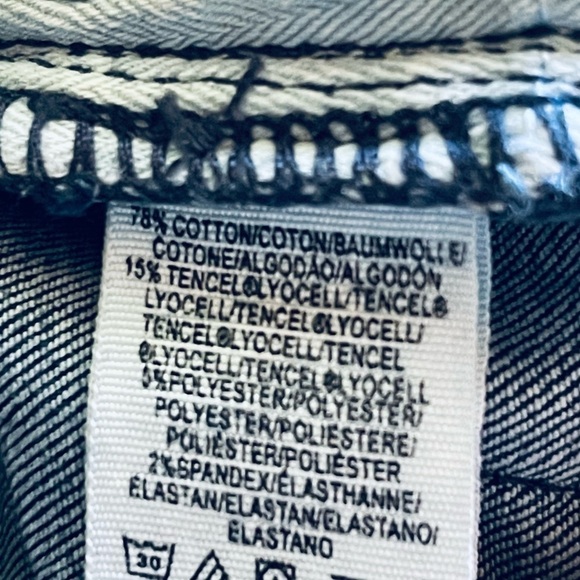 Free People Button Fly Raw Hem Jeans - Picture 5 of 5